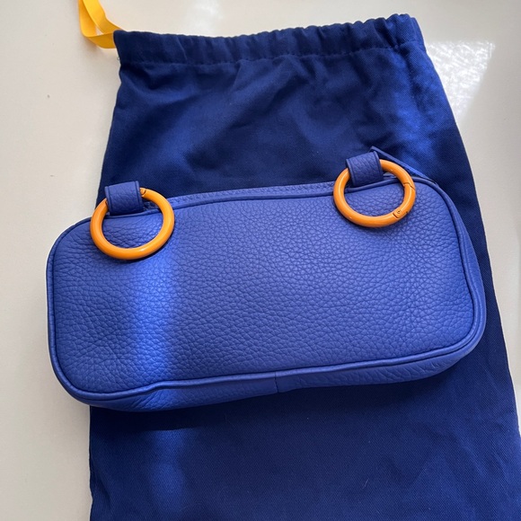 Like NEW Simon Miller Clutch / Small Handbag in Striking Bold Blue - Picture 5 of 6
